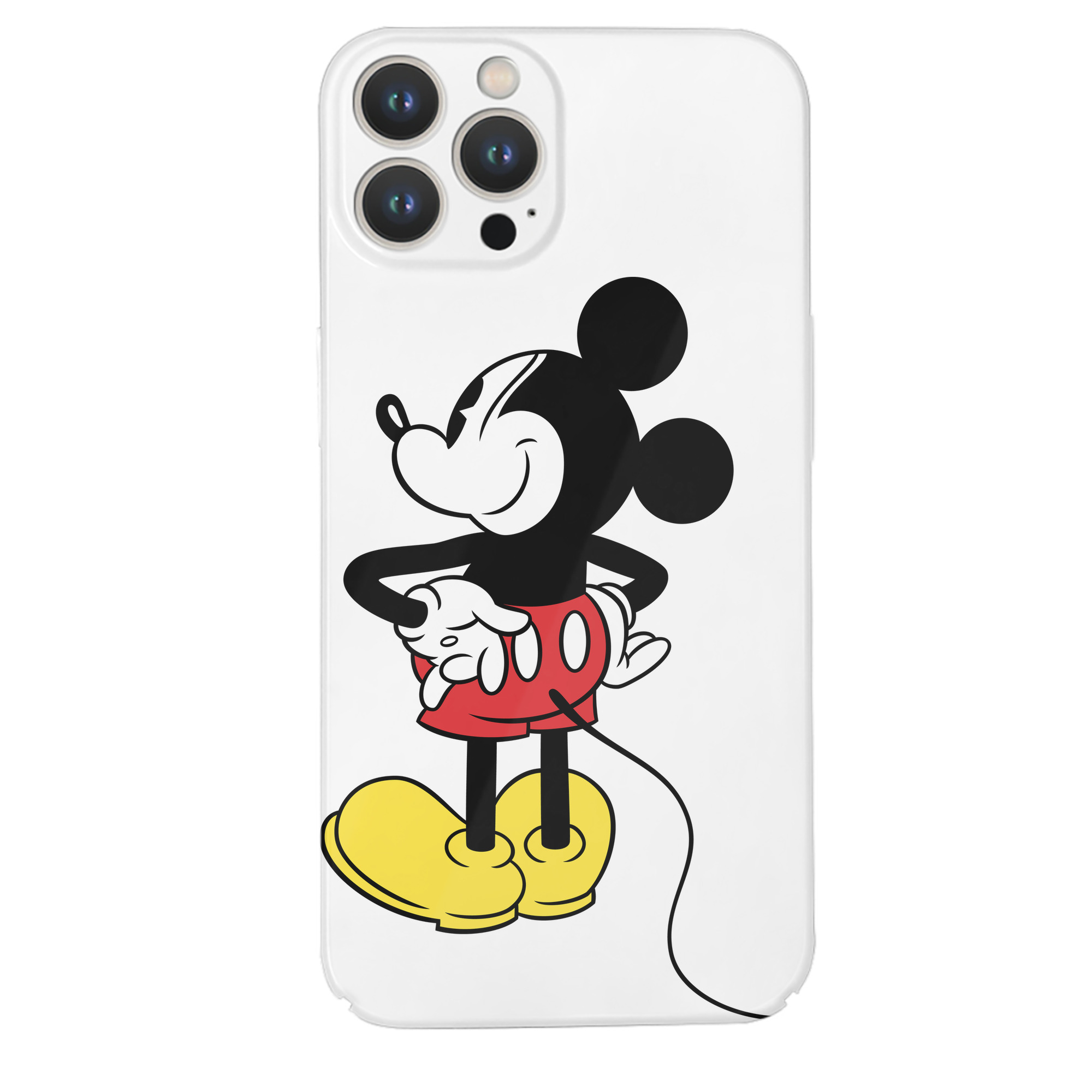 （画像用） ミッキーマウス Mickey Mouse 【iPhone 14シリーズ対応】ハードケース